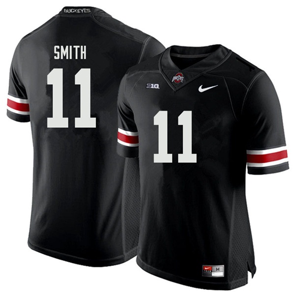 Ohio State Buckeyes #11 Tyreke Smith College Football Jerseys Sale-Black